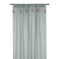 GARDINE Ibiza 140/260 cm - Grün, Textil (140/260cm)