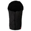 BABYSCHALENFUSSSACK Moo, black - Schwarz, Textil (40/4/80cm) - Kaiserbaby