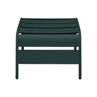 GARTENSESSEL - 50 cm x 61.5 cm - Metall - Tannengrün - MIRMANDE - Waldgrün, Metall (50/33/61.5cm) - Vente-Unique
