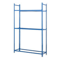 REIFENREGAL Metal Shark NO.1 HxBxT 200 x 90 x 40 cm 3 Ebenen 12 Reifen Blau - Blau, Metall (90/200/40cm) - PROREGAL