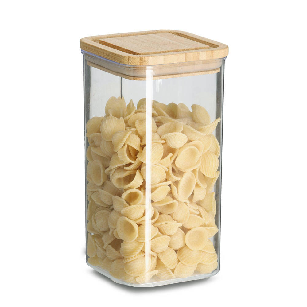 AUFBEWAHRUNGSBEHÄLTER Kunststoff 1200 ml - Transparent, Kunststoff (10/19.4/10cm)