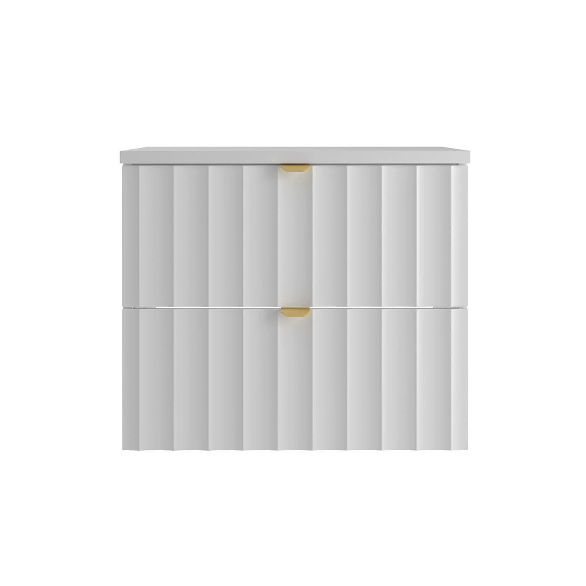 WASCHTISCHUNTERSCHRANK 60.6cm Lexa Weiß - Weiß, Holzwerkstoff (60.6/52.2/46.5cm) - Petits-meubles