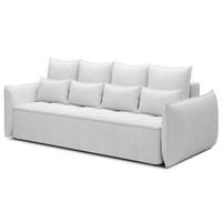 SCHLAFSOFA WELSH - Weiß (PAOLLI 01) - Weiß, Holzwerkstoff (242/94/106cm) - Möblo