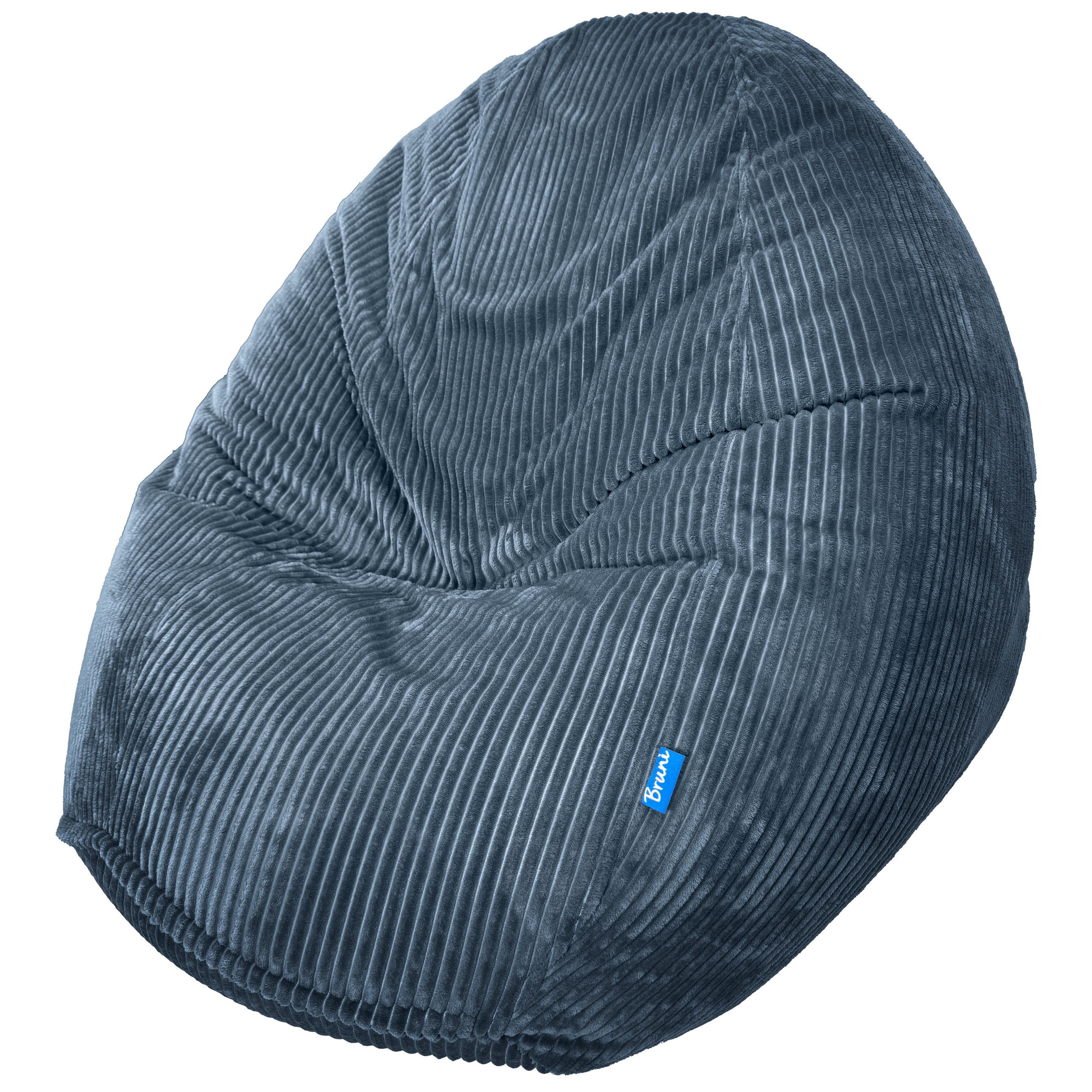 KINDER-SITZSACK Classico Cord S dunkelblau - Dunkelblau, Textil (70/60/70cm) - Bruni