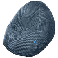 KINDER-SITZSACK Classico Cord S dunkelblau - Dunkelblau, Textil (70/60/70cm) - Bruni