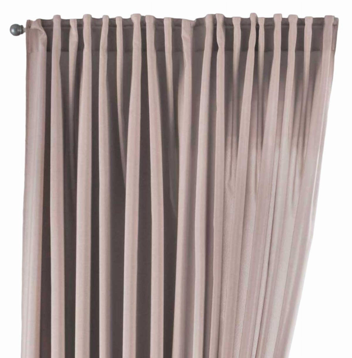 Gardinenbox Schlaufengardine Taupe 300x250 cm
