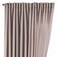SCHLAUFENGARDINE »Jena« HxB 250x300 cm Taupe - Taupe, Textil (300/250cm) - Gardinenbox