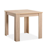 ESSTISCH in Holzwerkstoff 80/80/75 cm - Braun/Sonoma Eiche, Holz (80/80/75cm) - Homestyle4u