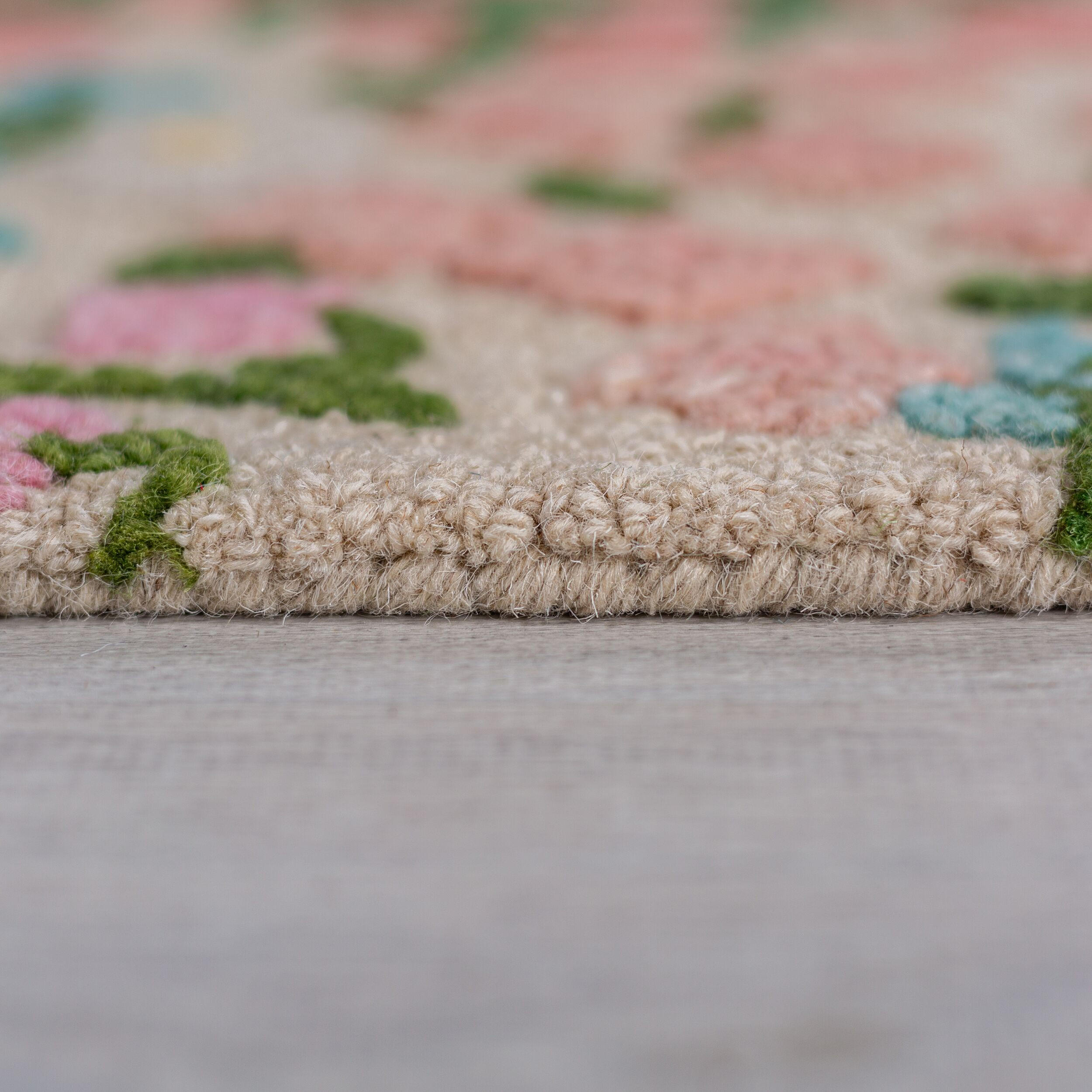 Thumbnail - Kadima Design Wollteppich, Beige, Textil, Rechteckig, 160x230 cm, in verschiedenen Größen erhältlich, Teppiche & Böden, ...