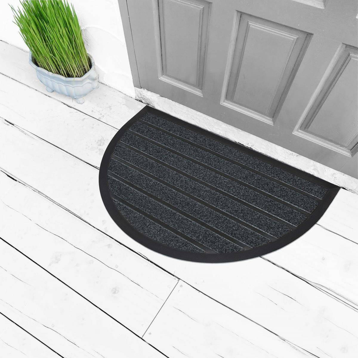 FUSSMATTE 45/75 cm Anthrazit - Anthrazit, Kunststoff (75/45cm) - Douceur d´intérieur