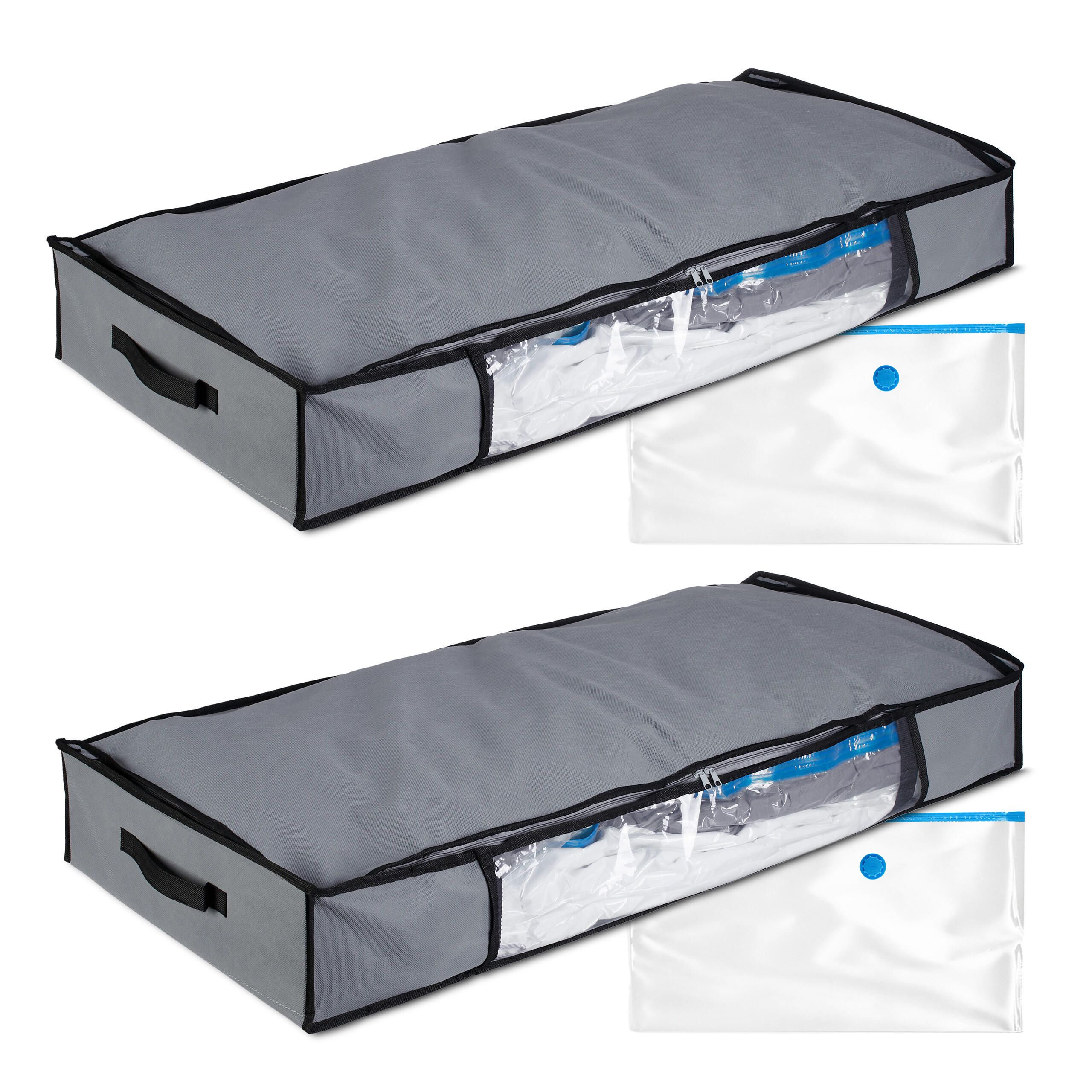 2XBOXY pod posteľ - viacfarebná, plast - Relaxdays