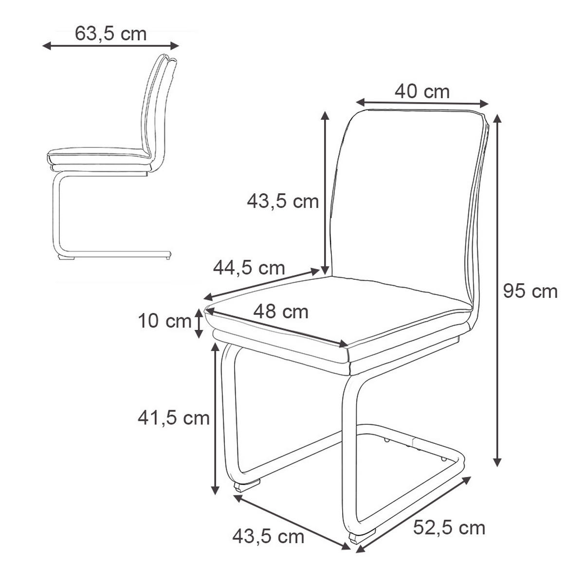 KONZOLOVÁ ŽIDLE Eleganza Béžová - béžová, textil (49/95.5/63.5cm) - Vicco