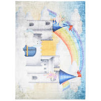 TEPPICH EMMA Hellgelb 160/230 cm - Hellgelb, Kunststoff (160/230cm) - Tapiso