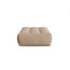 POUF Bloom aus Samt sandfarben - Sandfarben, Textil (101/42/110cm) - Micadoni