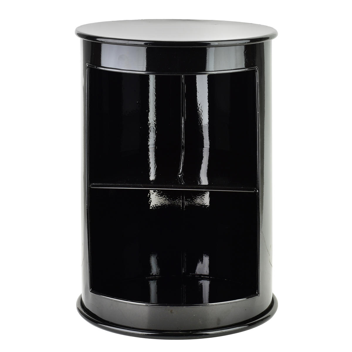 BEISTELLTISCH Roger Schwarz 33,5x33,5x46 cm Metall - Schwarz, Metall (33.5/33.5/49cm) - Mondex
