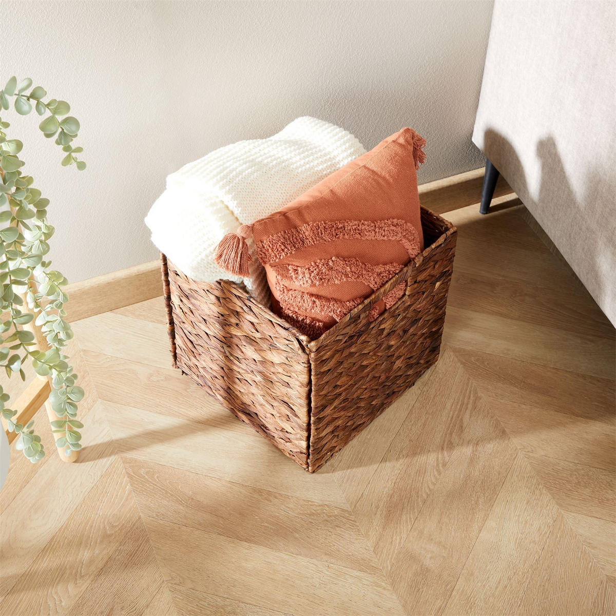 KORB CAO 2ER-SET - Braun, Naturmaterialien (32/32/32cm) - CARO-Möbel