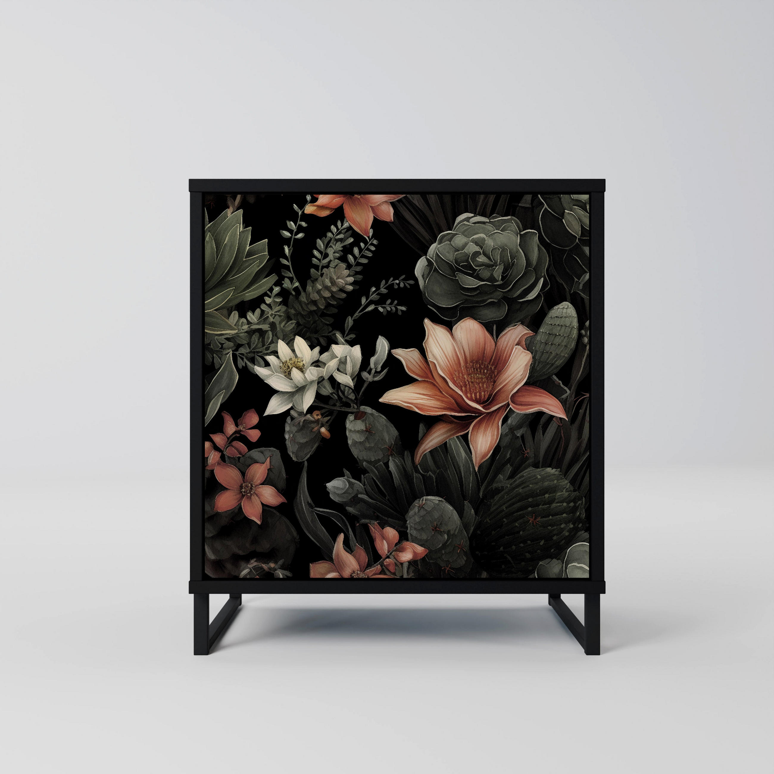 SpaceRebels Sideboard Schwarz 57.5x67.5x42 cm