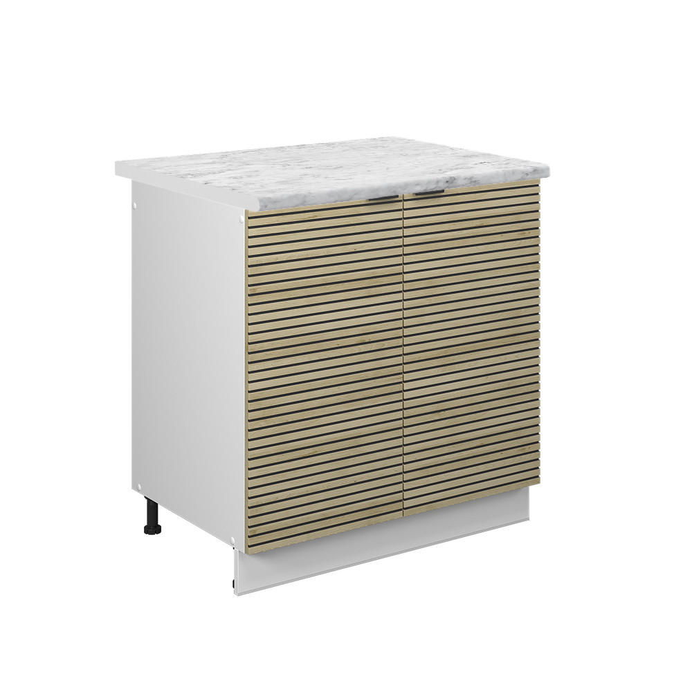 Vicco SKŘÍŇKA POD DŘEZ Fame-Line Dubový panel 80 cm , PD Mramor