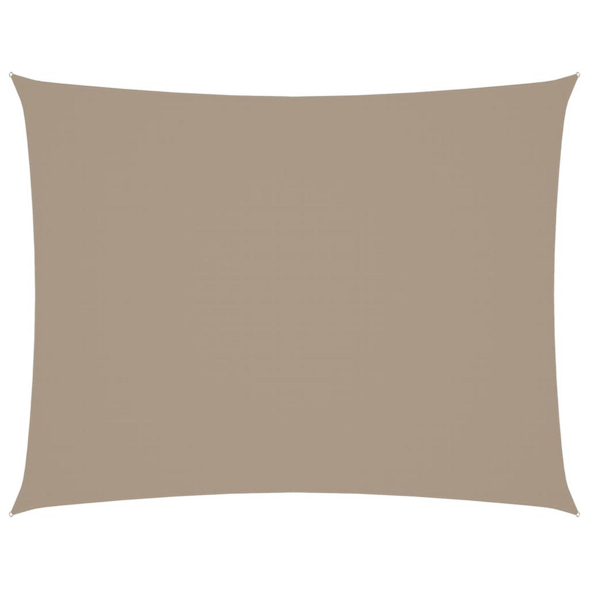SONNENSEGEL Oxford-Gewebe Rechteckig 2x3,5 m Taupe - Taupe, Textil (350/200cm) - furnicato
