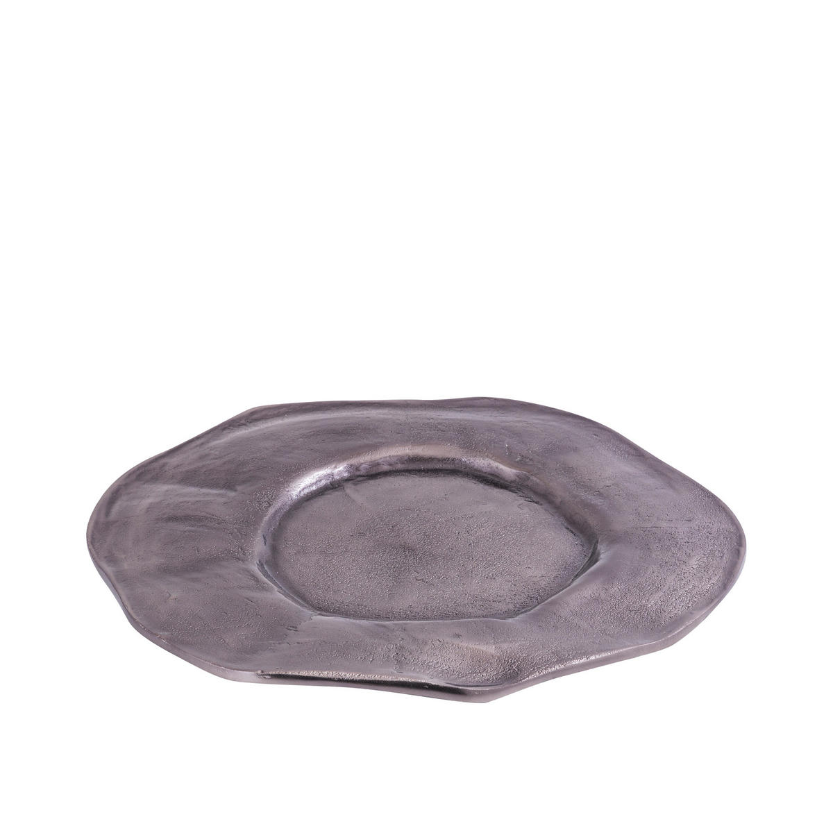 TABLETT Linke Schwarz 58/58/3cm - Schwarz, Metall (58/3/58cm) - PTMD Collection