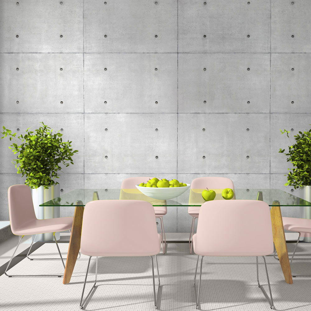 VLIESTAPETE Grau 300/210 cm - Grau, Textil (300/1cm) - KUNSTLOFT