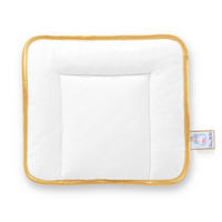 BABYKOPFKISSEN BABY Schurwolle natur - Weiß, Naturmaterialien/Textil (35/40cm) - Frau Holle