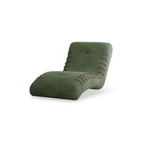 CHAISELONGUE SPLINE - Dunkelgrün, Holzwerkstoff (83/80/172cm) - Möblo