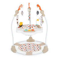 LAUFLERNHILFE Hopser Magic fun beige Spielcenter, Musik, Licht, höhenverstellbar, Sitz drehbar - Beige, Kunststoff (81/87/81cm) - Moni