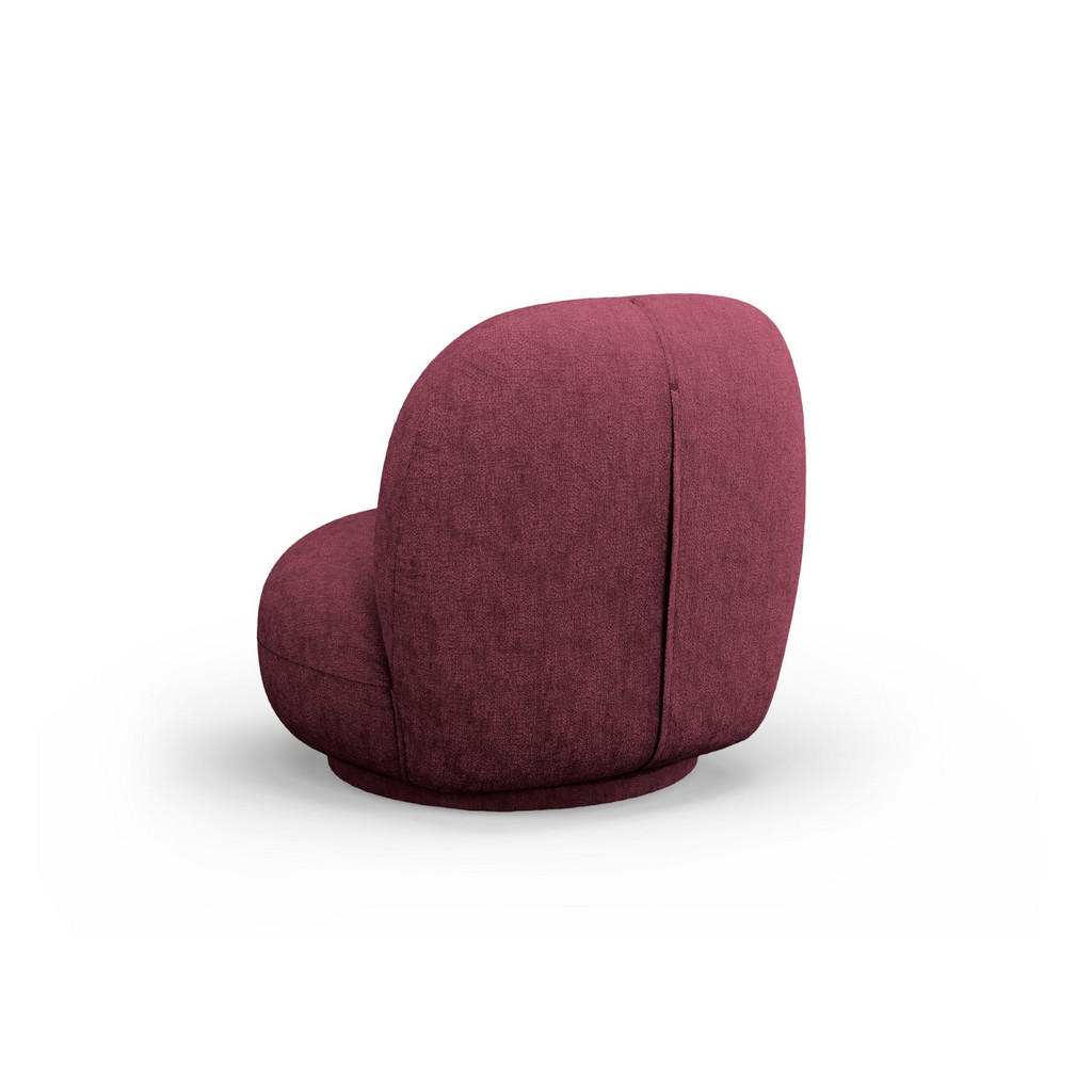 Thumbnail - Micadoni Drehsessel, Rot, Textil, 77x80x78 cm, Hergestellt in Europa, Oeko-Tex®, Wohnzimmer, Sessel, Polstersessel