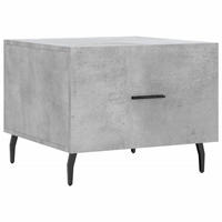 COUCHTISCH Betongrau 50x50x40 cm Holzwerkstoff - Grau, Holzwerkstoff (50/50/40cm) - furnicato