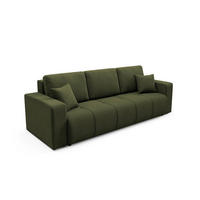 SOFA Vasco 3 Sitzplätze Grün - Grün, Holz (244/86/92cm) - Petits-meubles