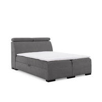 BOXBETT Nestor Dress Me Set.1 - Grau, Holzwerkstoff/Textil (120/200cm) - Fun Möbel