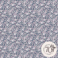 VLIESTAPETE Libby Lila | Lila | Blumen | 10mx52cm - Lila, Papier/Kunststoff (52/1000cm) - Graham & Brown