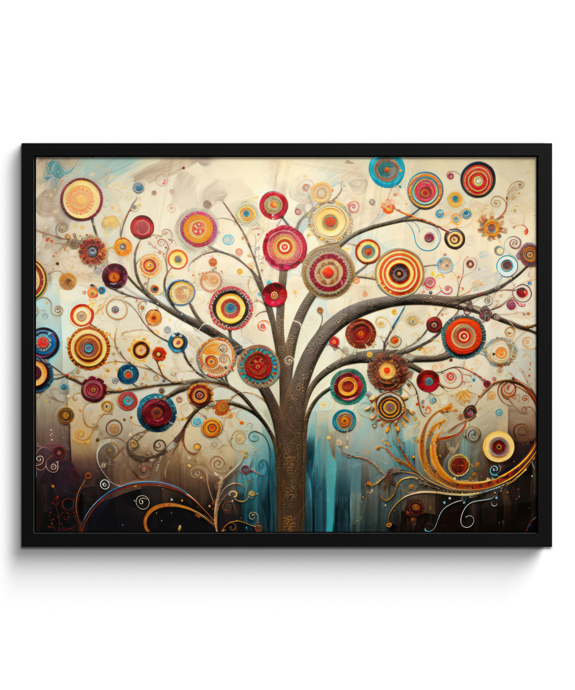 MuchoWow Poster Braun 80x60 cm