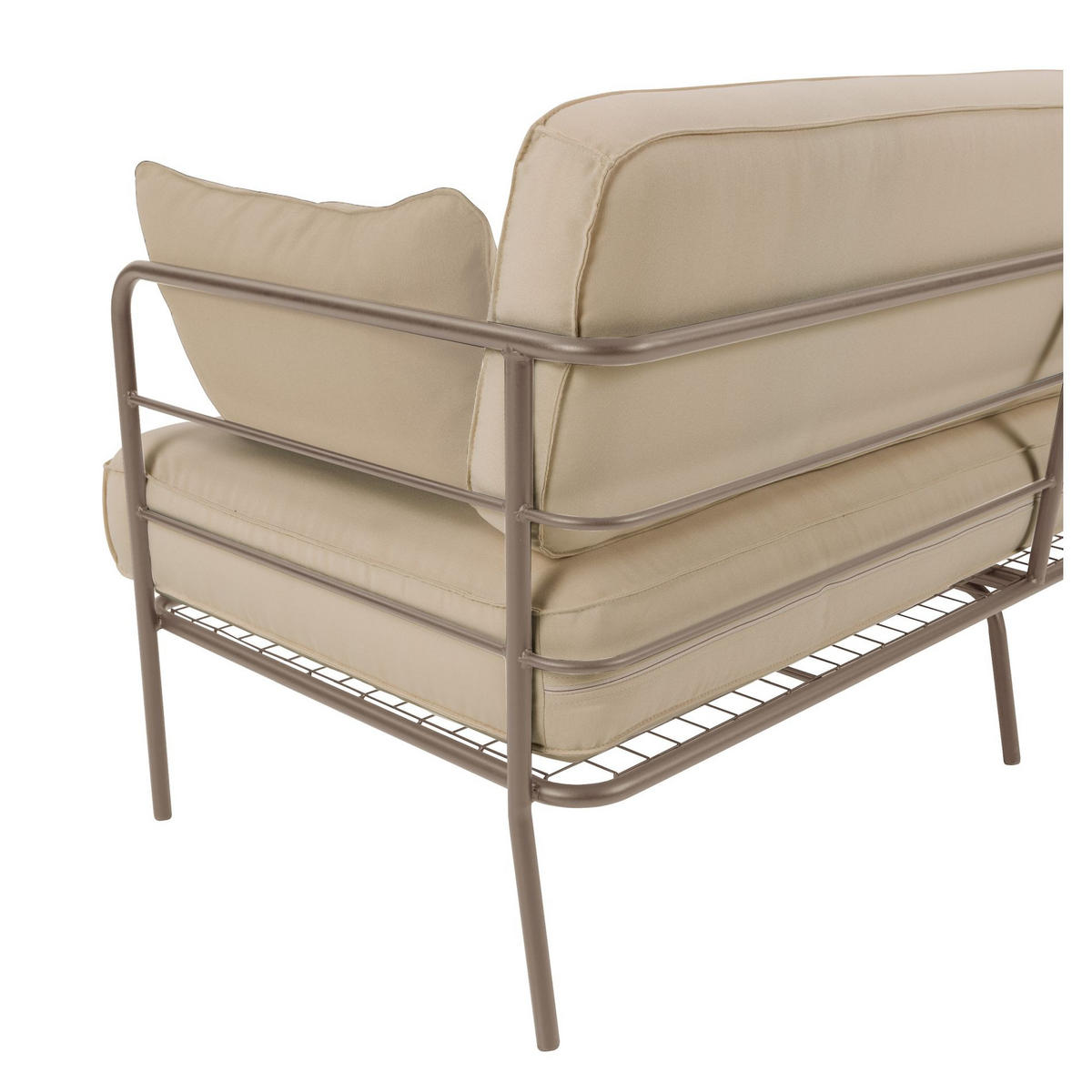 GARTEN-SOFA Preggel Beige/Beige - Beige, Textil (228/80/71cm) - Selsey