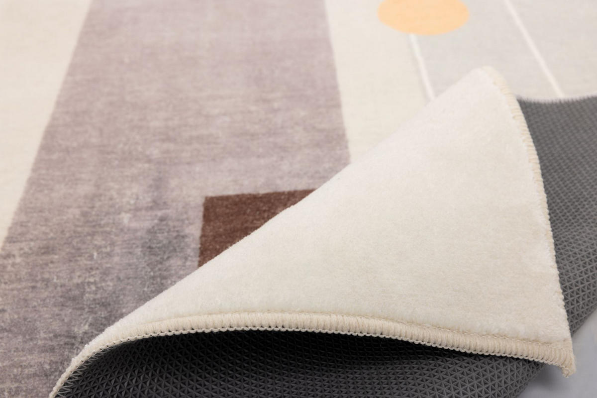 BADTEPPICH Ariella Grau 70x120 cm - Grau, Textil (70/120cm) - Gino Falcone