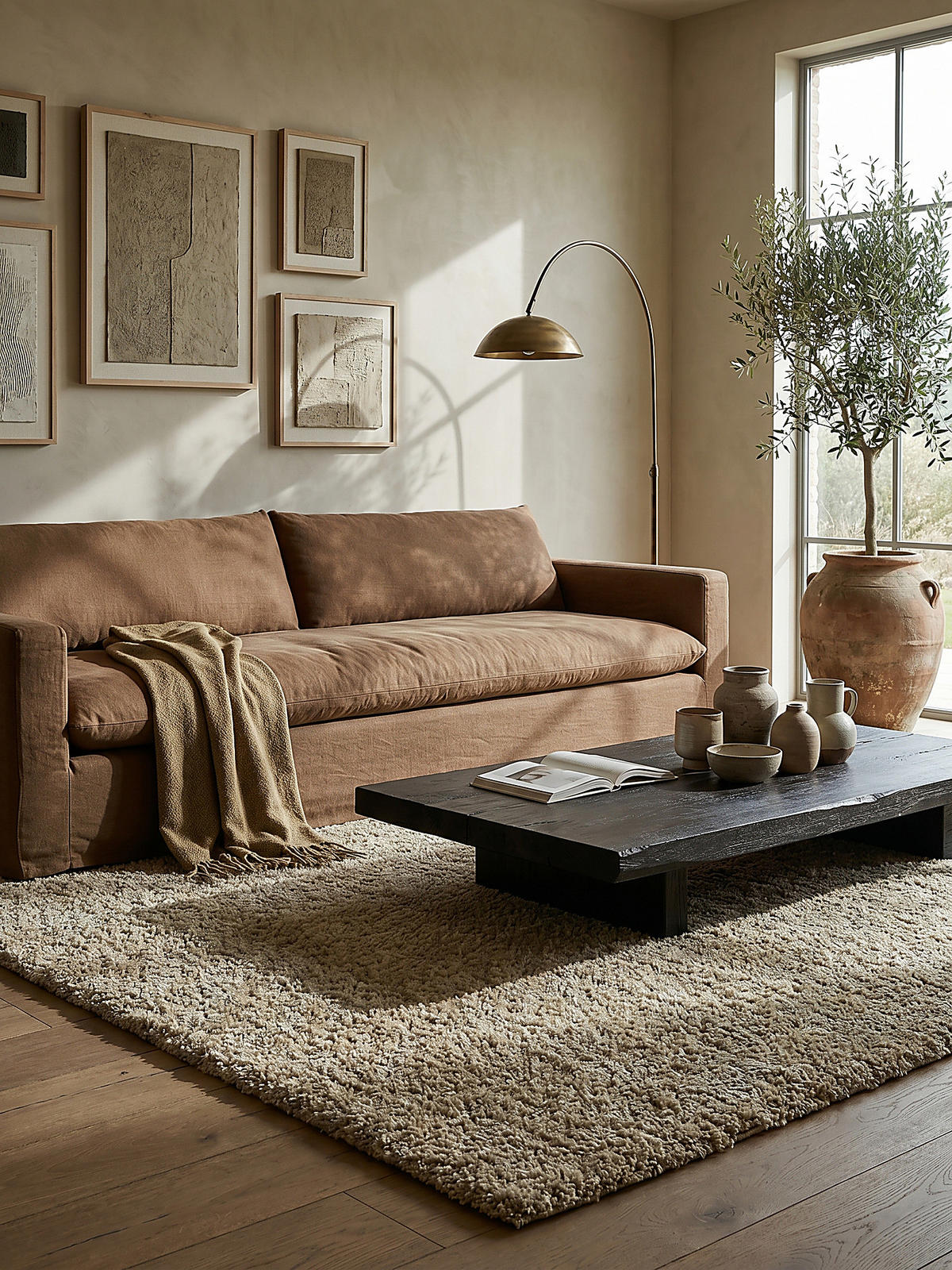 TEPPICH Hochflor Shaggy-Design, teddyweich LYNE, Beige 140x200 cm - Beige, Textil (200/140cm) - KADIMA DESIGN