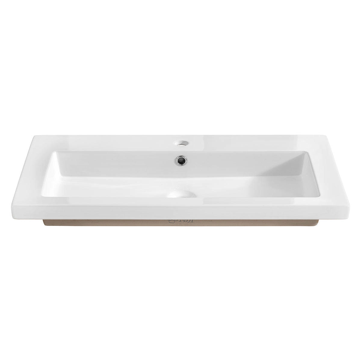UMYVADLO 80cm duben Bílá - bílá, kompozitní dřevo (80/57/46cm) - Petits-meubles