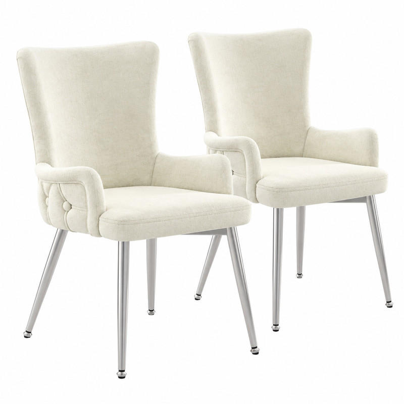 Meubliv Esszimmerstuhl Beige 47x85x49 cm