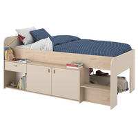 HOCHBETT Kaschmir, Jackson Eiche, Stauraumbett Bett 90 x 200 cm - Kaschmir/Eichefarben, Holzwerkstoff/Kunststoff (90/200cm) - Parisot Meuble