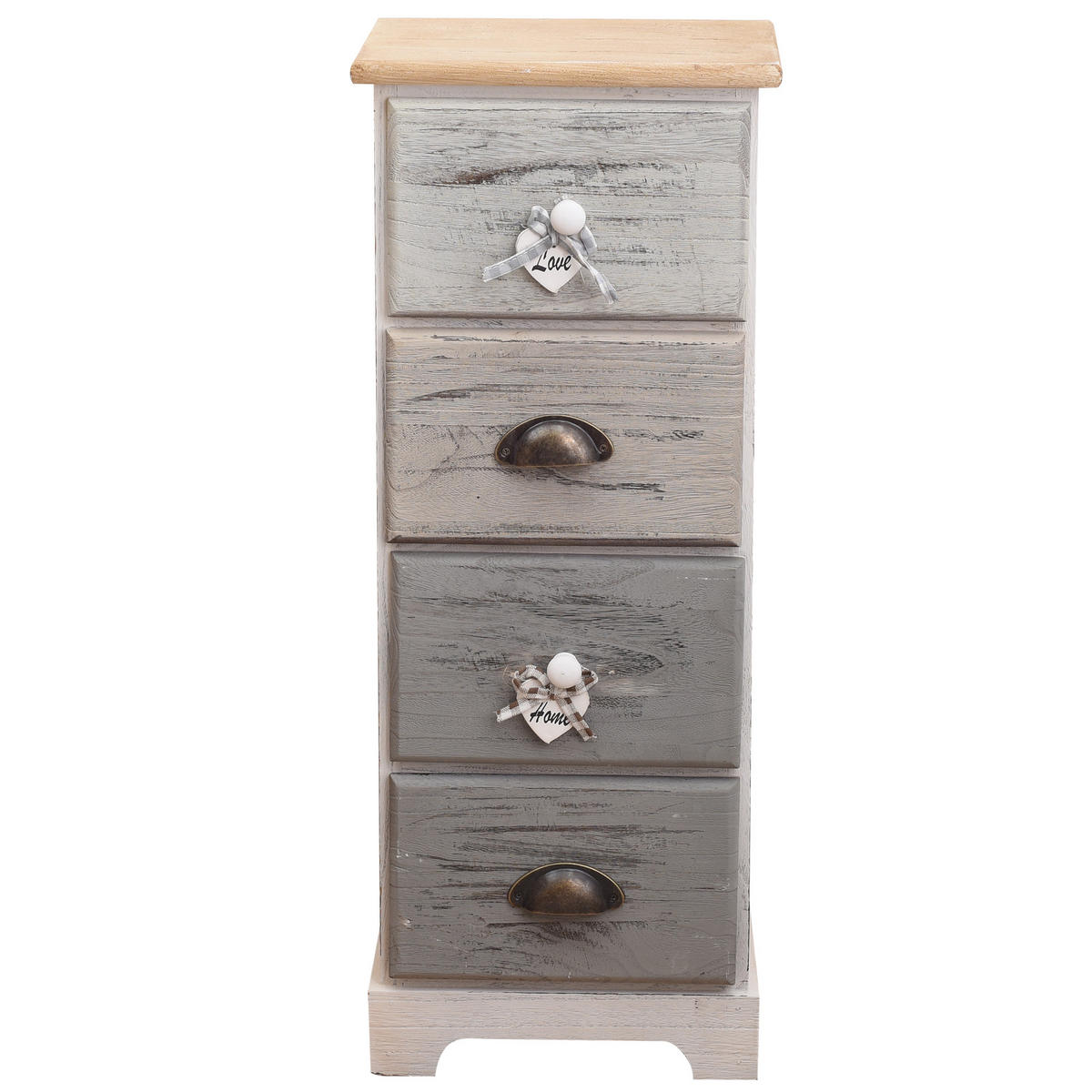 KOMMODE Mehrfarbig 25/29/72 cm - Multicolor, Holz (25/72/29cm) - Mobili Rebecca