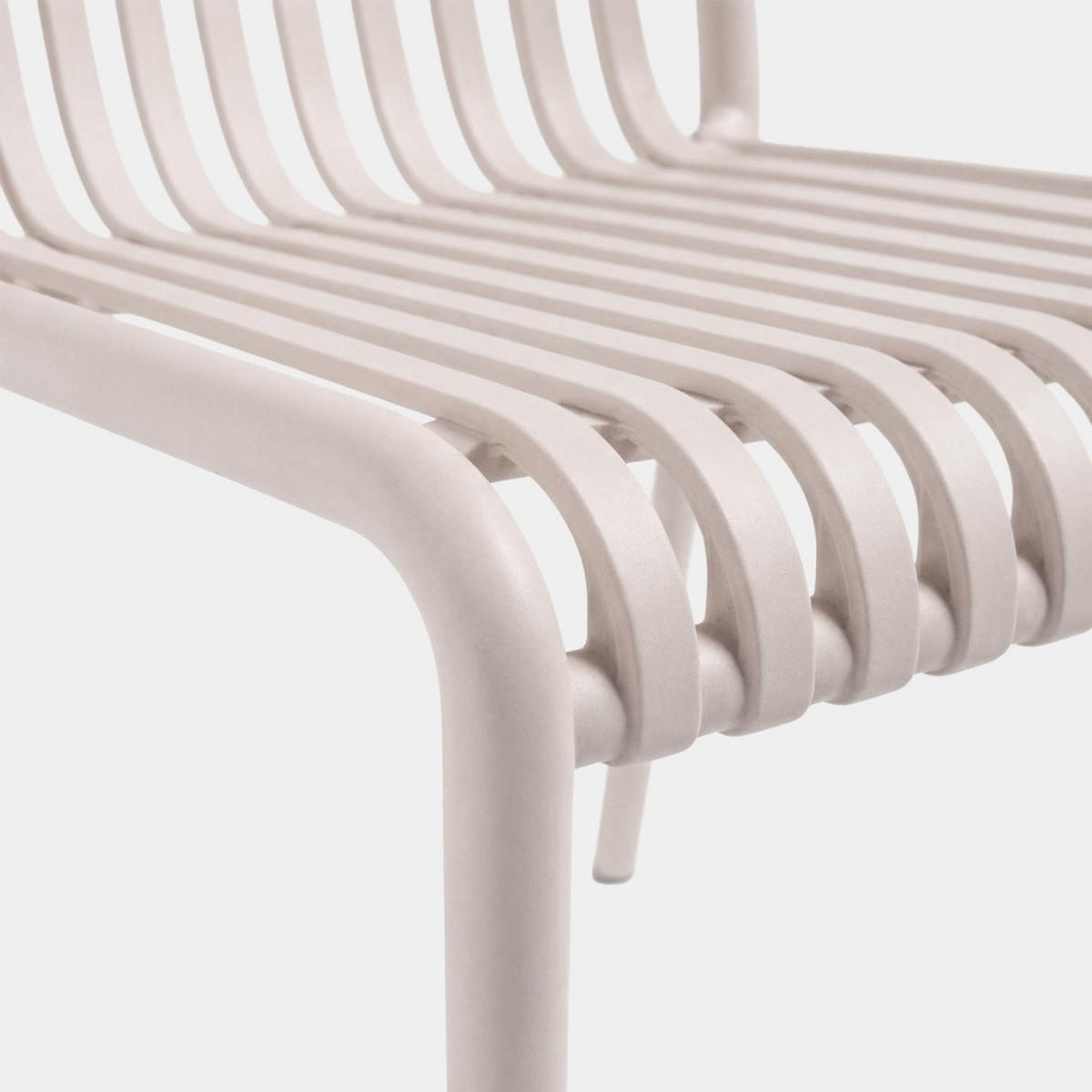 GARTENSTUHL Ollie Beige 45 cm x 78 cm 4er-Set - Beige, Kunststoff (45/78/62cm) - Klast Home