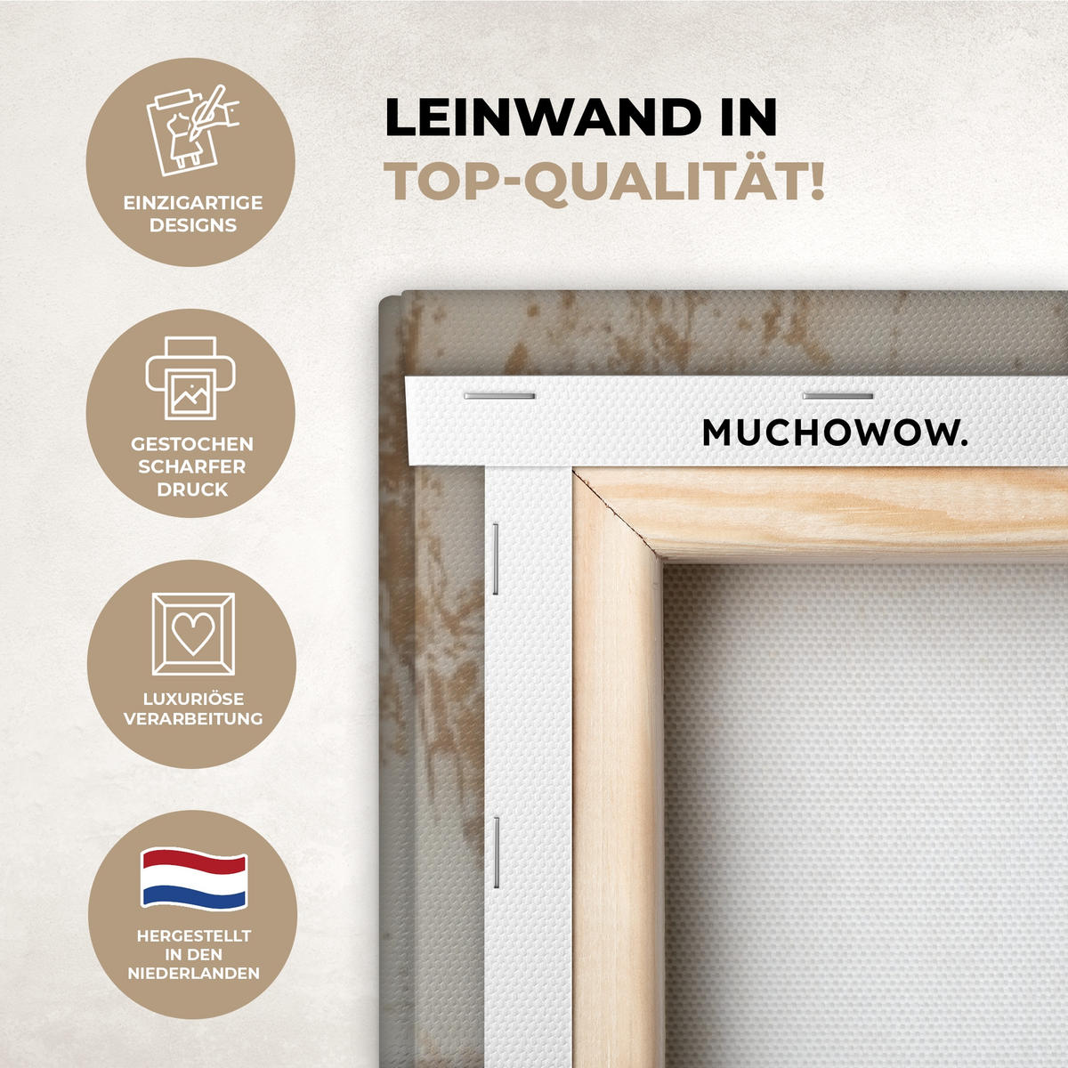 LEINWANDBILD Esel - Tiere - Badewanne - Schaumstoff 80x120 cm - Weiß, Textil (80/120cm) - MuchoWow