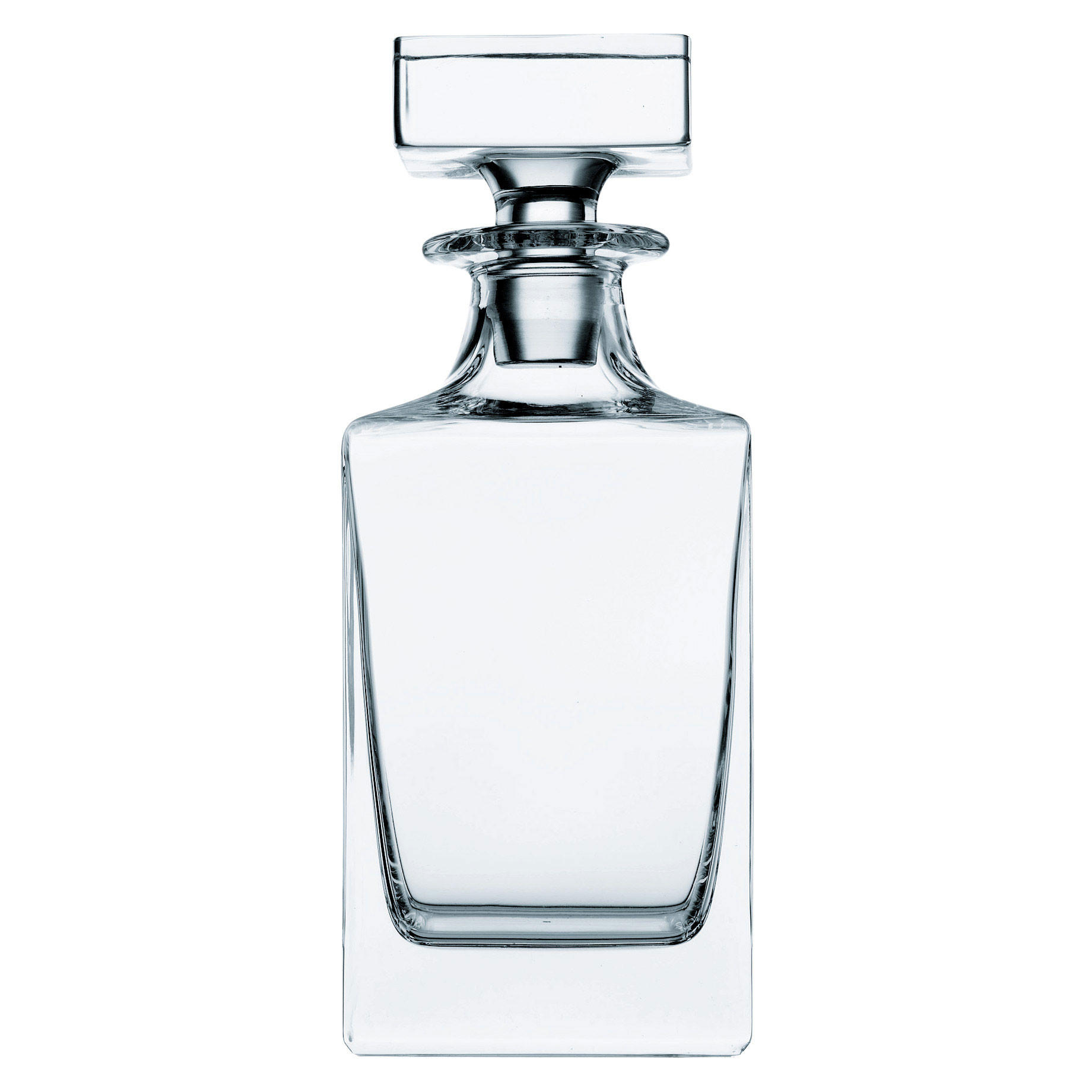 DEKANTIERKARAFFE Julia Paola Whiskyflasche, Kristallglas, 750 ml - Transparent, Glas (0.75L) - Nachtmann