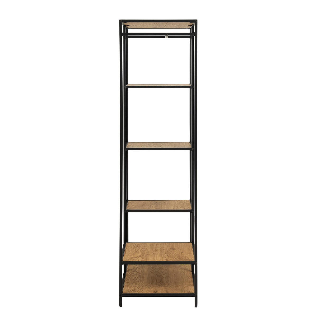 GARDEROBE - Wildeiche, Holzwerkstoff/Metall (77/165/45cm) - home24
