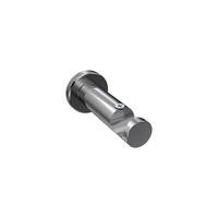 TRÄGER FÜR GARDINENSTANGEN 20 mm Ø, Platon 1-läufig, Chrom - Chromfarben, Metall (9/4/4cm) - INTERDECO