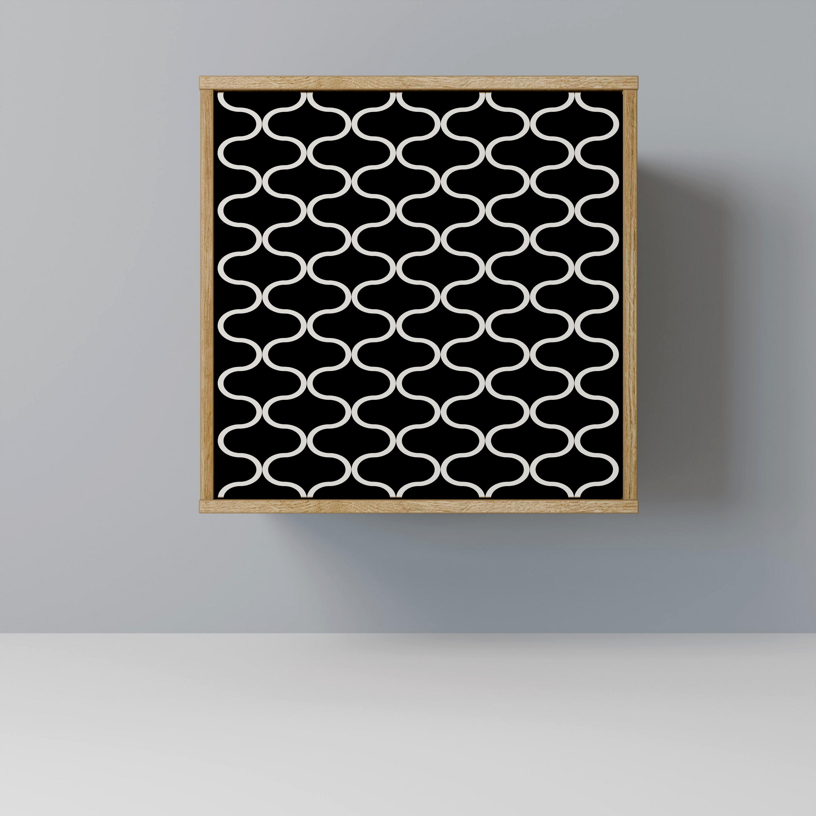 SpaceRebels Sideboard Eiche 57.5x57.5x42 cm