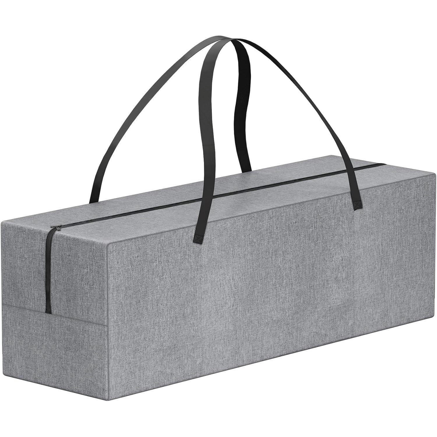 AUFLAGENTASCHE 130 x 40 x 55 cm Wasserdicht Schwerlast Oxford Grau - Grau, Textil (20/4/25cm)