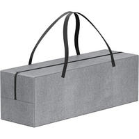 AUFLAGENTASCHE 130 x 40 x 55 cm Wasserdicht Schwerlast Oxford Grau - Grau, Textil (20/4/25cm)
