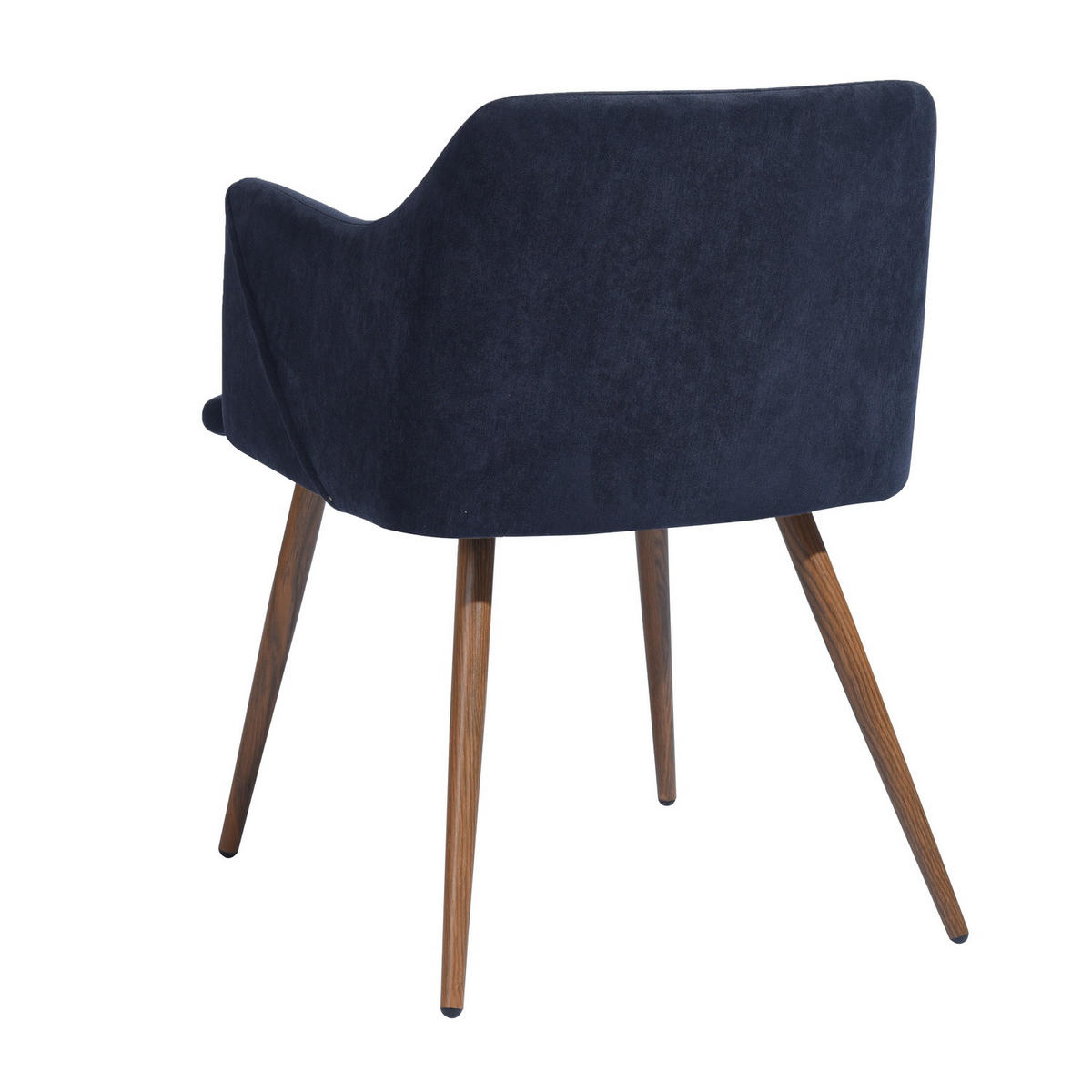 ARMLEHNSTUHL-SET 2 Stück in Stoff - Blau/Dunkelblau, Holzwerkstoff/Textil (54/75/53cm) - Urban Meuble